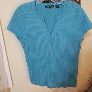 Cable Knit Short Sleeve